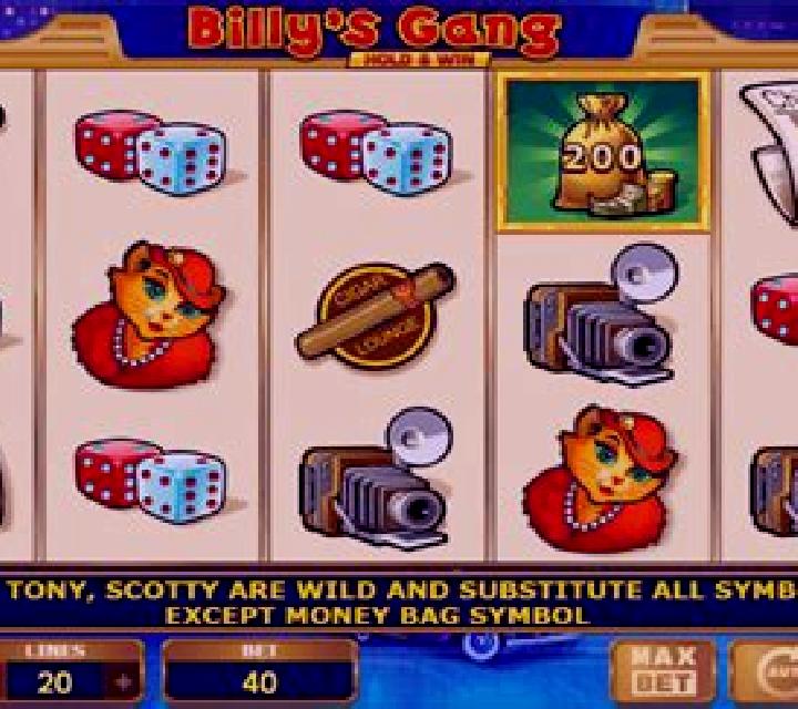 Billys slot machine