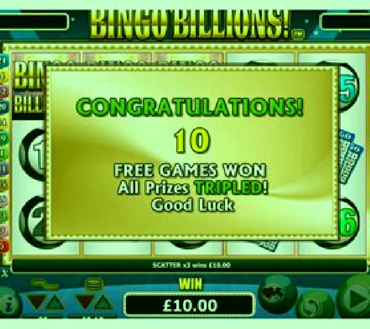 Bingo Billions Dice online slot