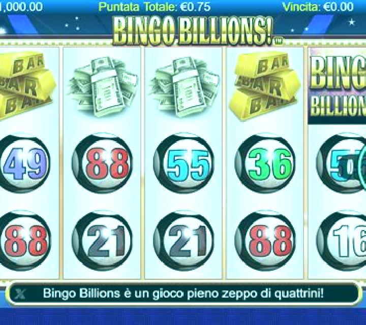 Bingo Billions slot game