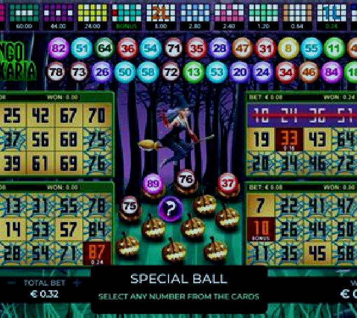 Bingo Bruxaria online slot