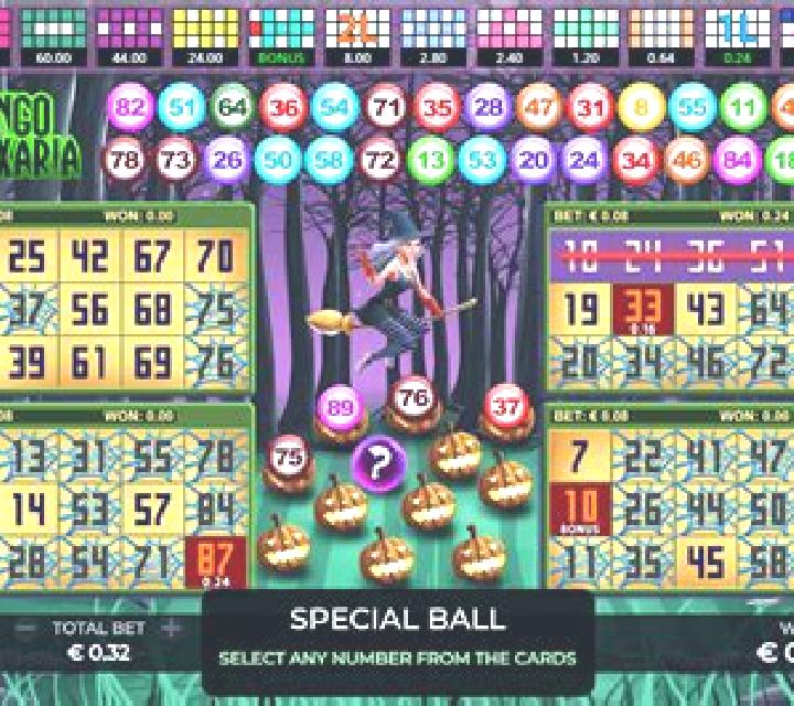 Bingo Bruxaria slot game
