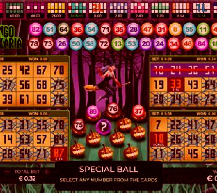 Bingo Bruxaria slot machine