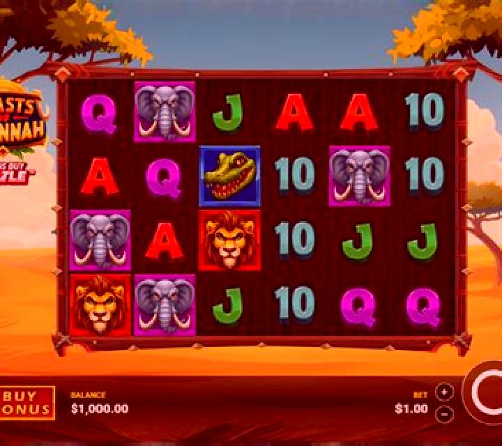 Birds and Beasts slot game