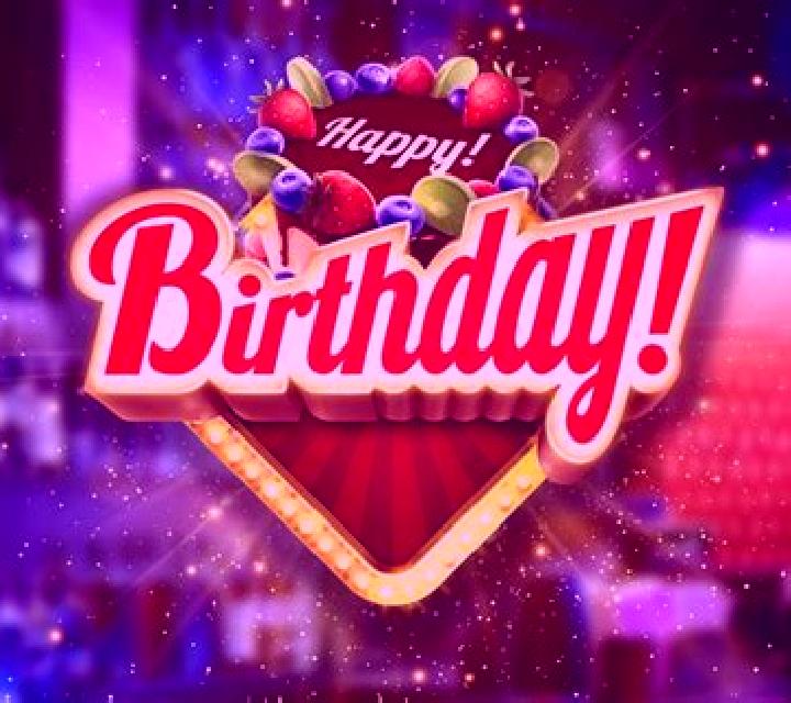 Birthday slot game