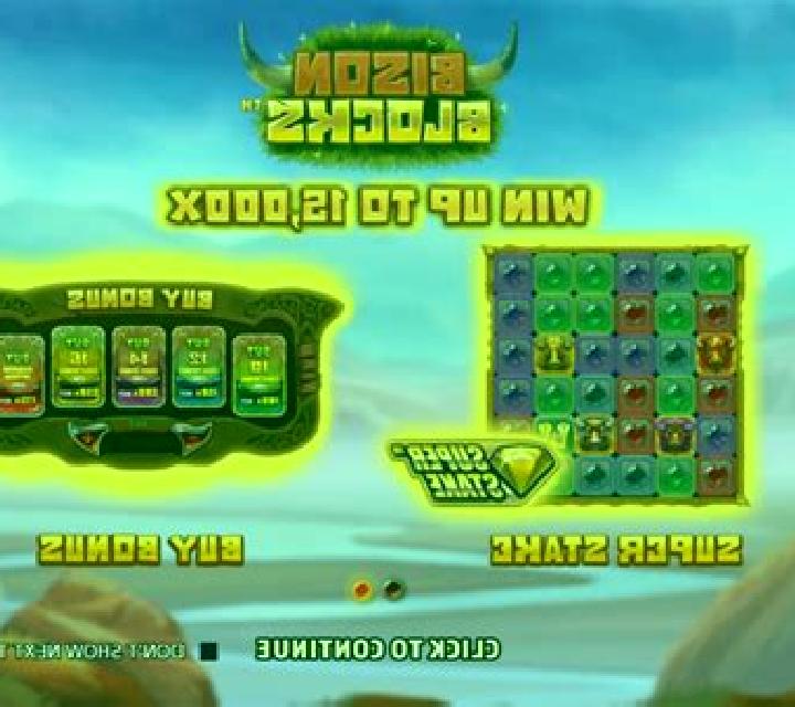 Bison Blocks slot machine