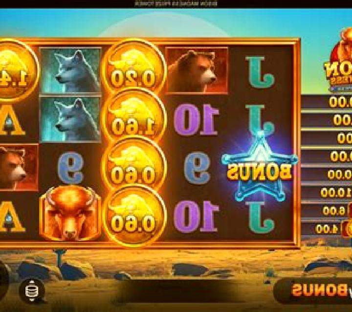 Bison Madness PrizeTower online slot