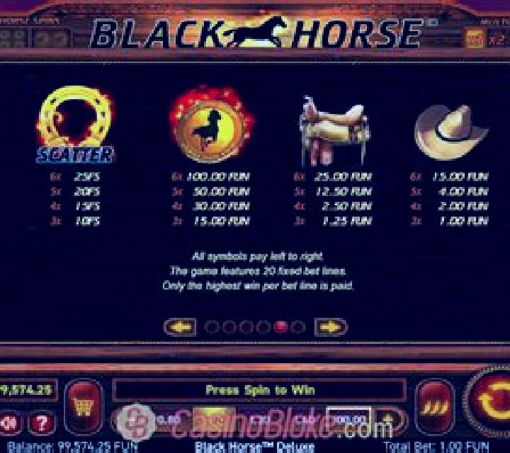 Black Horse Deluxe online slot