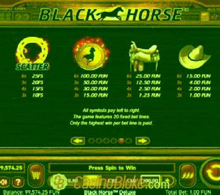 Black Horse Deluxe slot