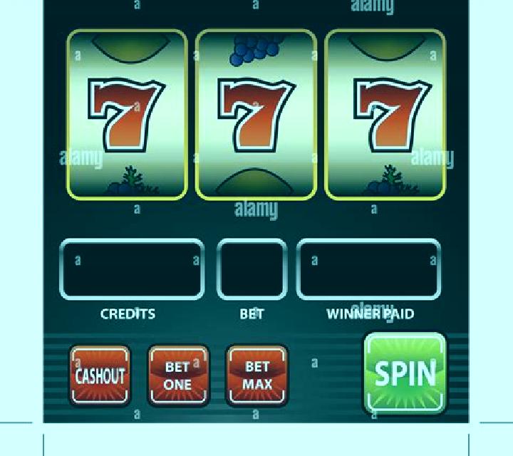 Black Seven Bell Link slot machine