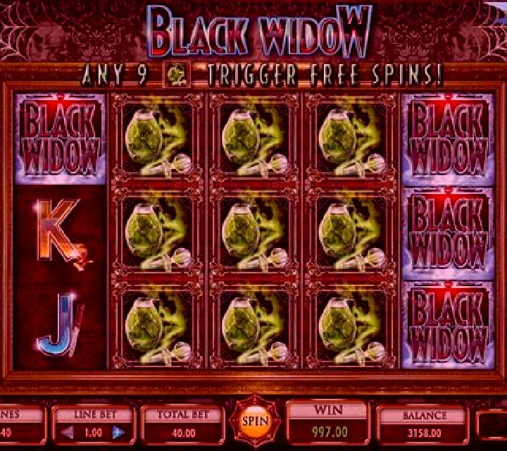 Black Widow online slot