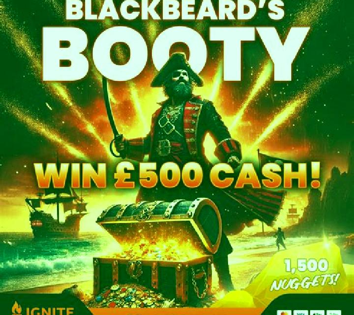 Blackbeard’s Hoard Cash Sacks slot machine