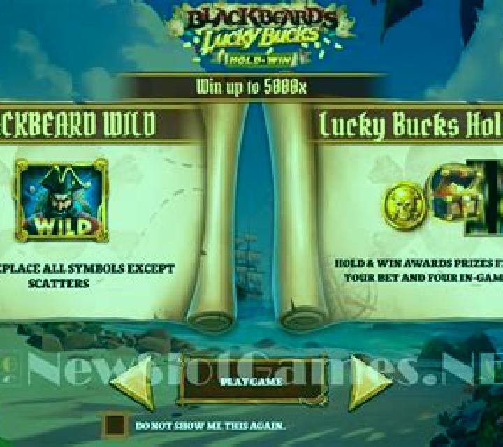 Blackbeard s Lucky Bucks slot