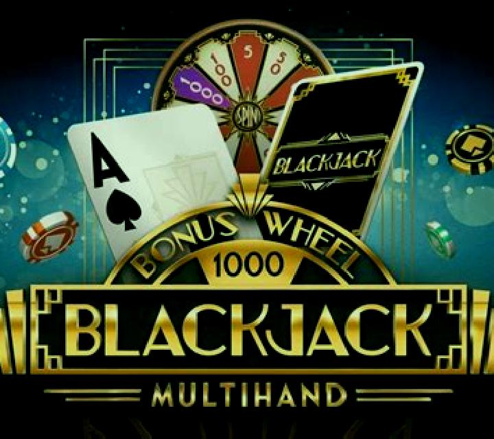 Blackjack Bonus Wheel 1000 slot game