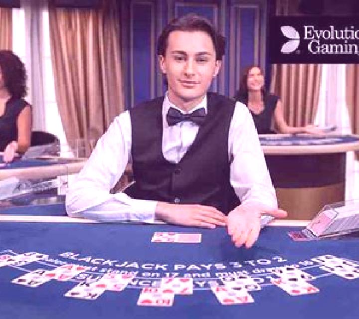 Blackjack E (Evolution Gaming) slot game