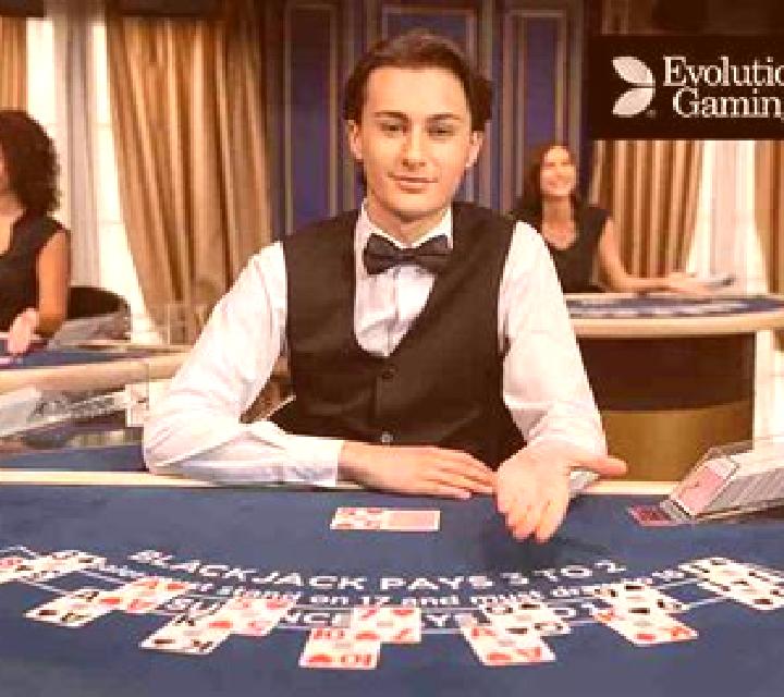 Blackjack Lobby Live Casino (Evolution Gaming) slot game