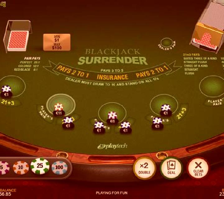 Blackjack Surrender (Playtech Origins) slot