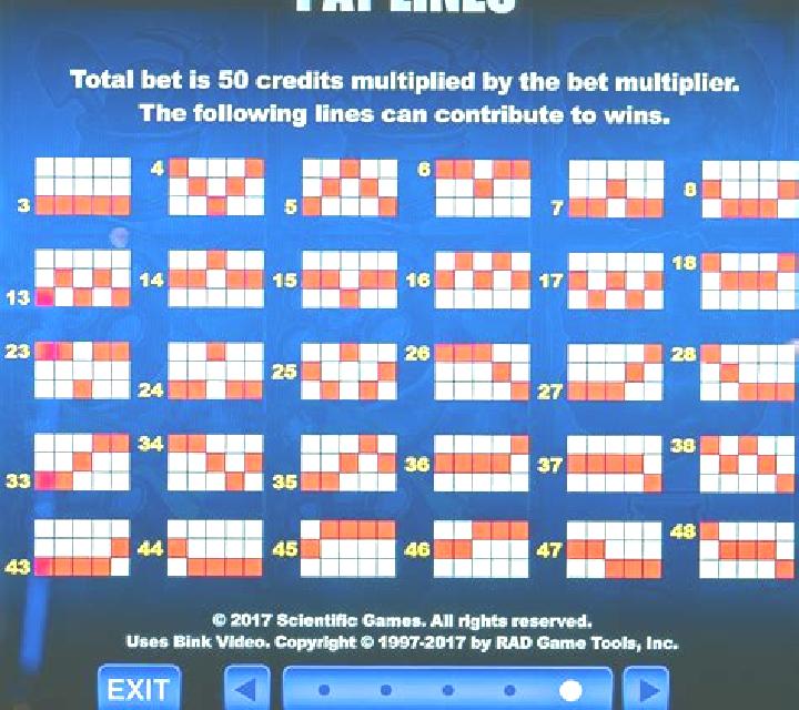 Blade 50 Lines slot
