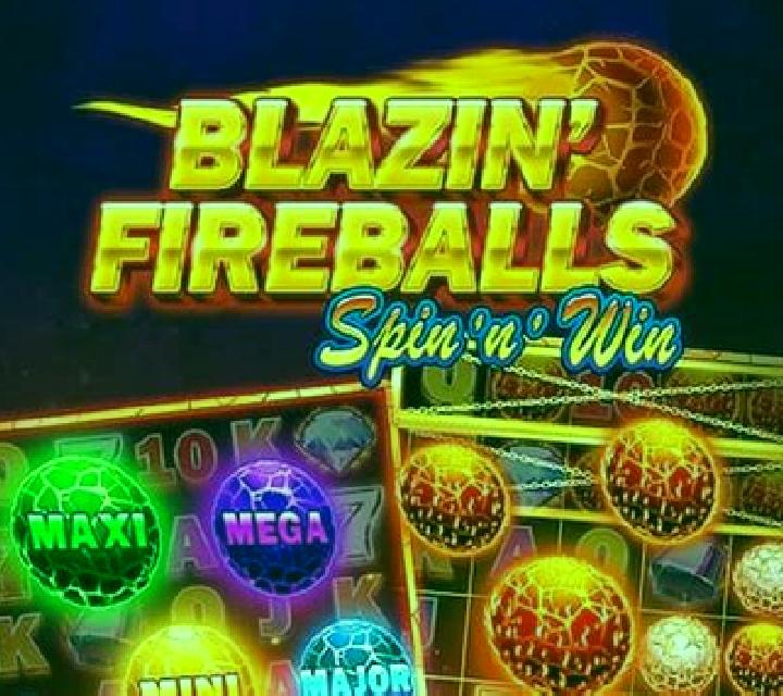 Blazin Fireballs Spin n Win online slot