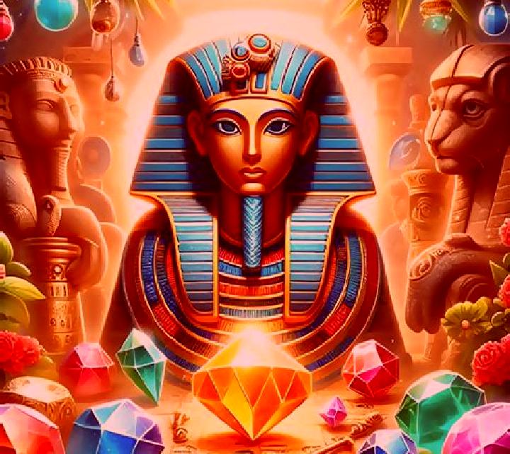 Blazin Fruit Pharaoh FlameLink slot game