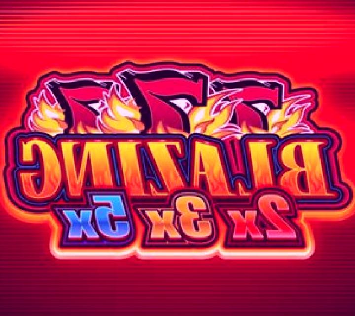Blazing 777 2x 3x 5x Nudge slot game