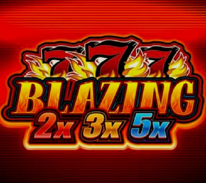 Blazing 777 2x 3x 5x Nudge slot machine