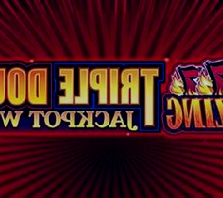 Blazing 777 Triple Double Jackpot Wild slot game