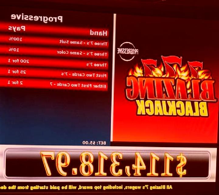 Blazing 7 s Blackjack slot