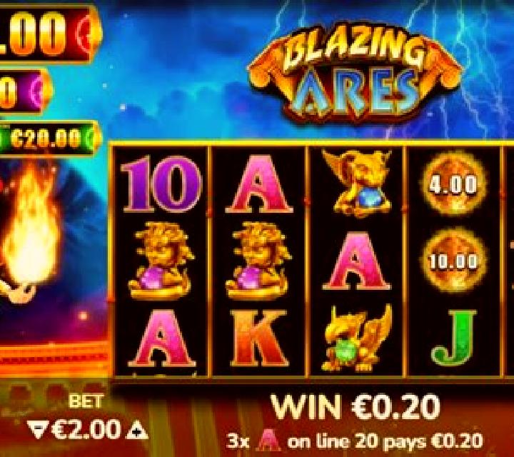 Blazing Ares slot game