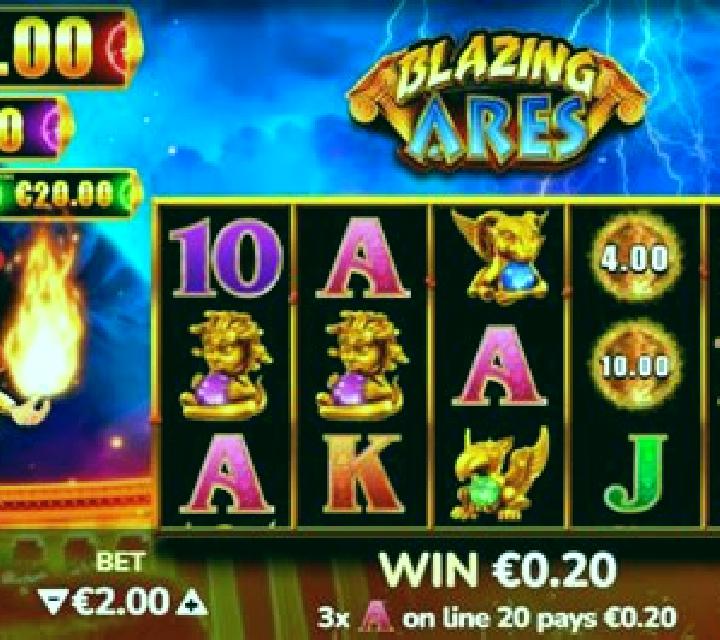 Blazing Ares slot machine