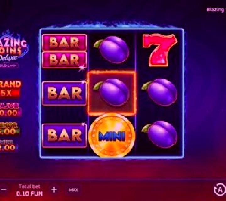 Blazing Coins Deluxe slot