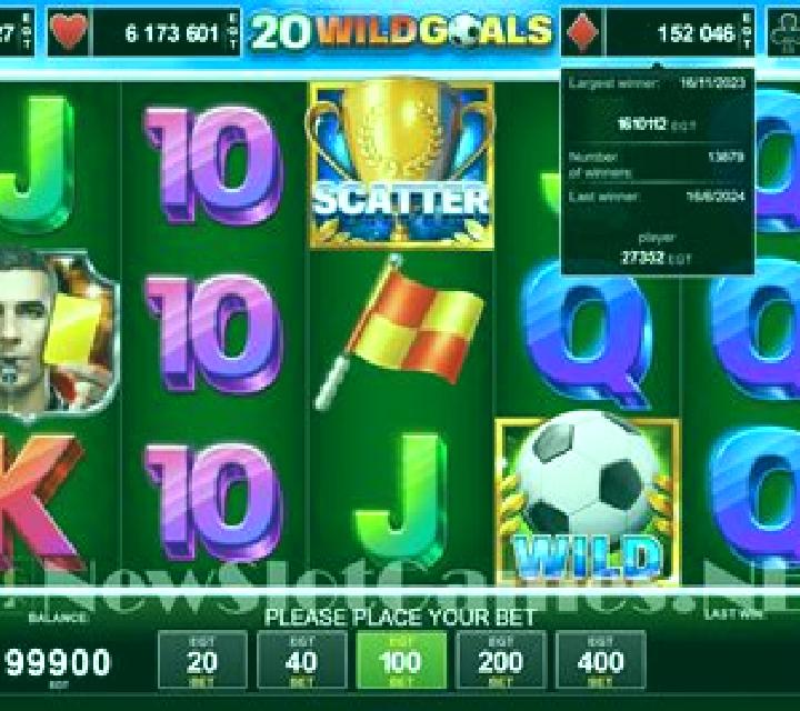 Blazing Goals slot machine