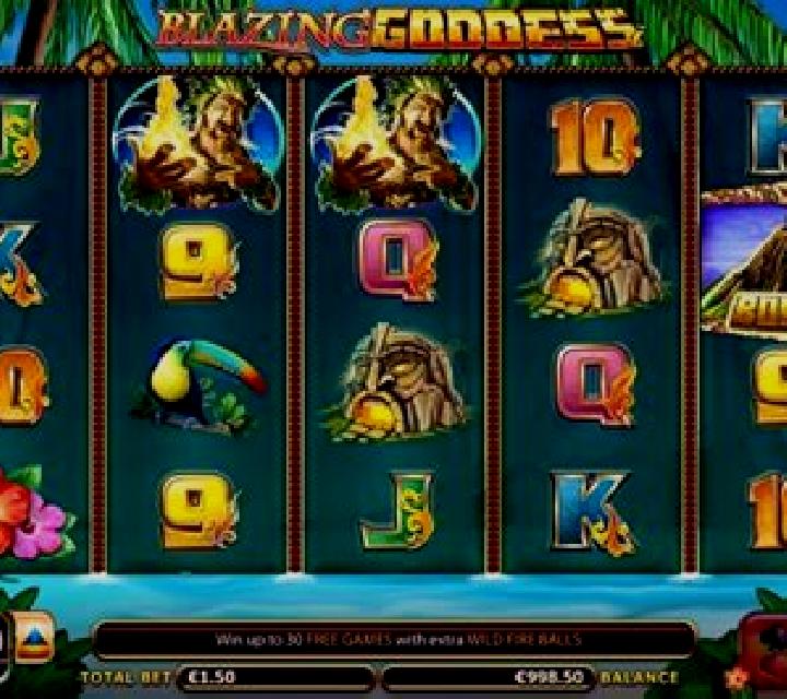 Blazing Goddess slot game