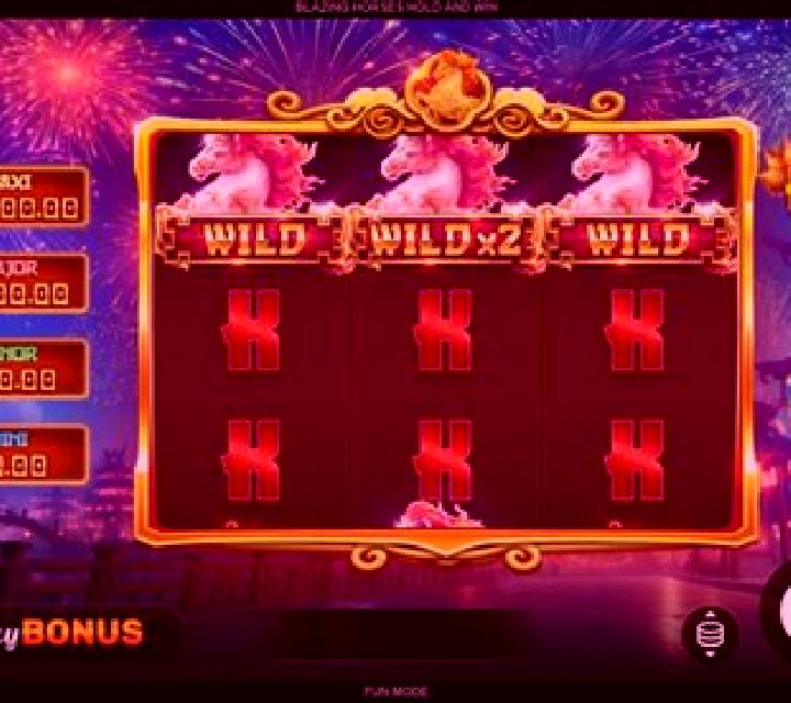 Blazing Horses Hold and Win slot