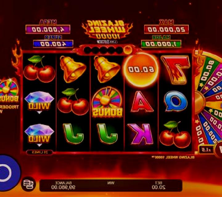 Blazing Wheel 10000 online slot