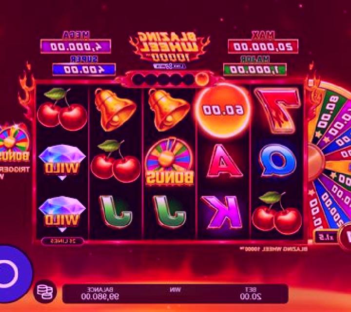 Blazing Wheel 10000 slot game