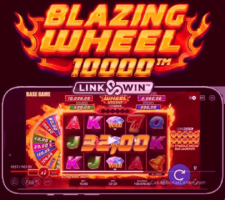 Blazing Wheel 10000 slot