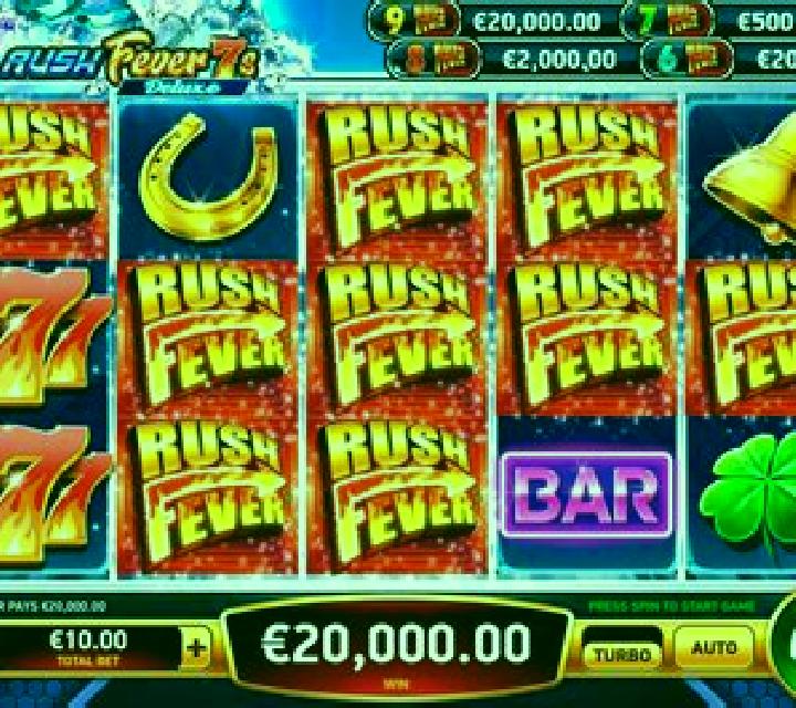Blistering 7s Deluxe slot machine