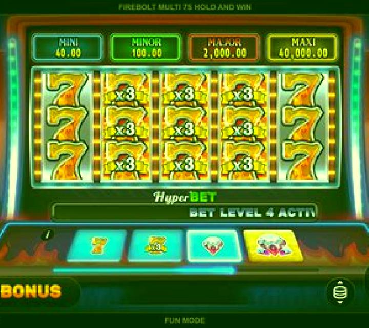 Blockbuster 7s Hold and Win online slot