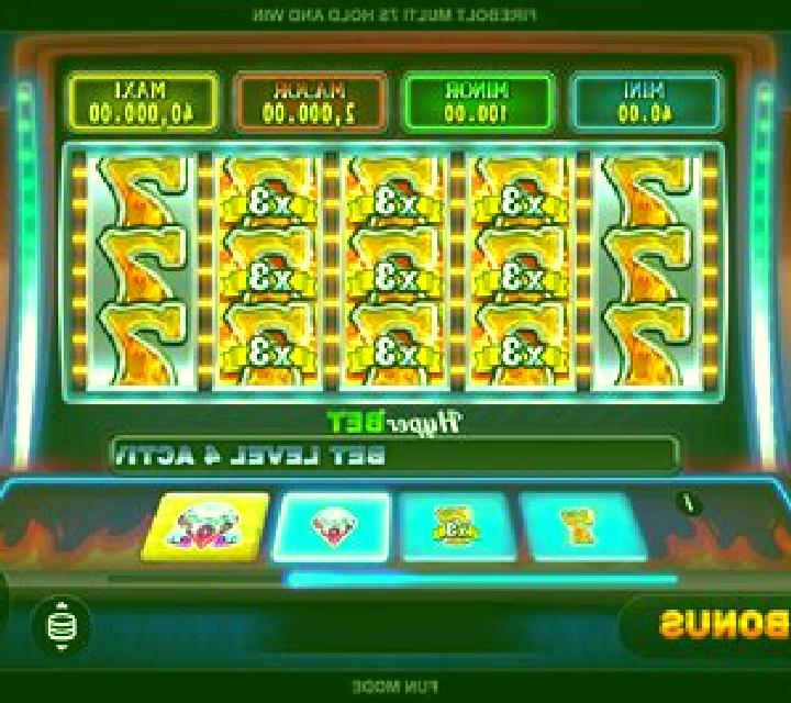 Blockbuster 7s Hold and Win slot