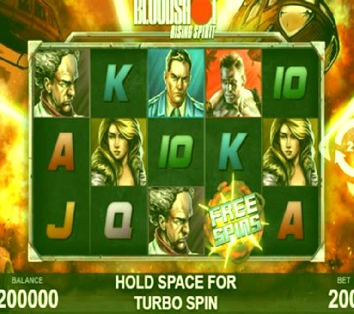 BloodShot slot machine