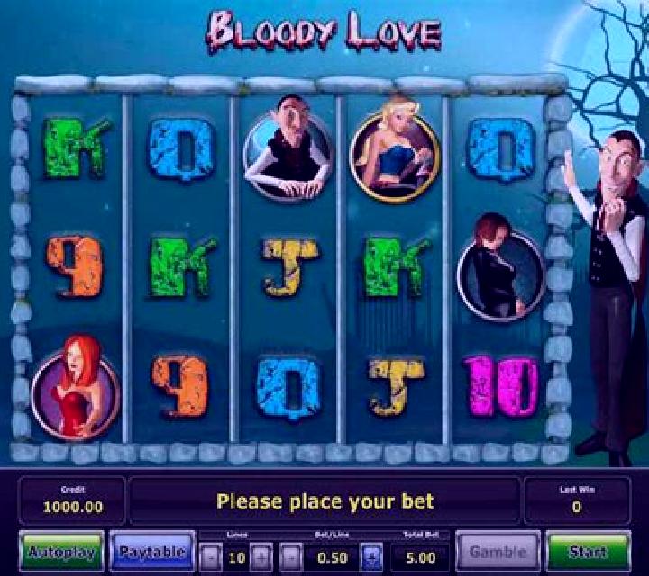 Bloody Love slot machine