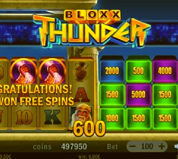 Bloxx Thunder slot