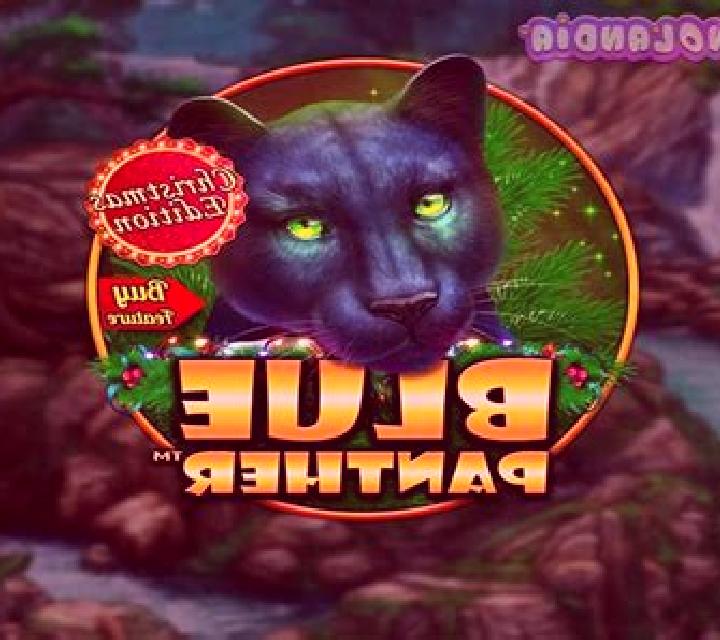 Blue Panther Christmas Edition slot machine