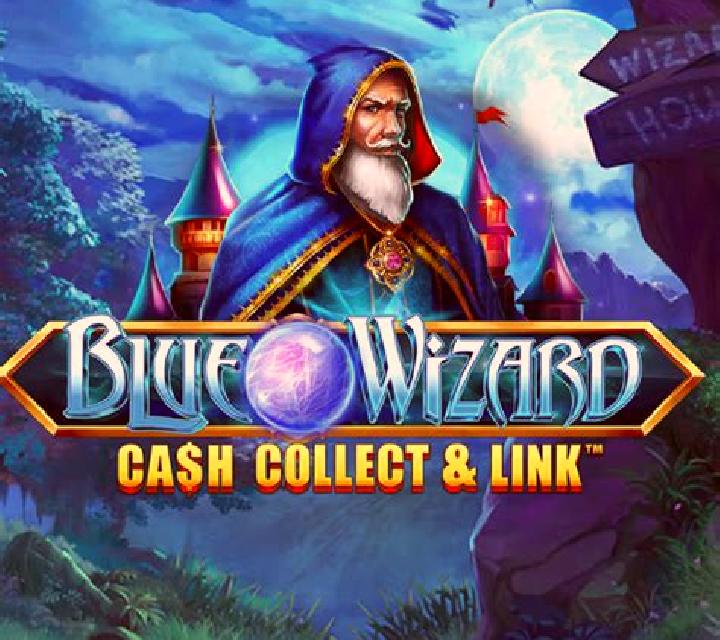 Blue Wizard: Cash Collect & Link slot