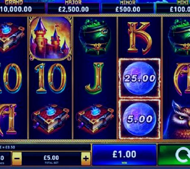 Blue Wizard slot machine