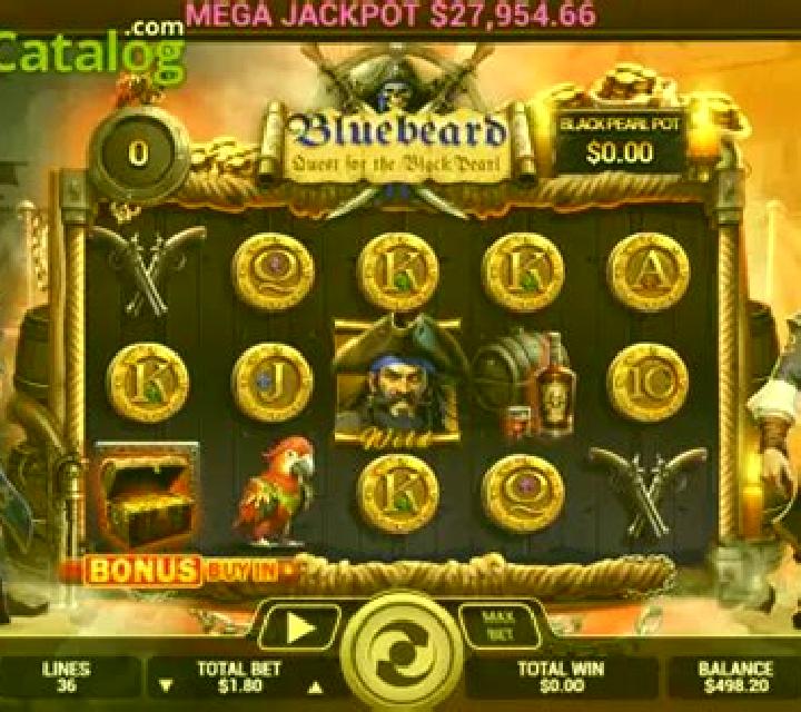 Bluebeard Quest for the Black Pearl slot