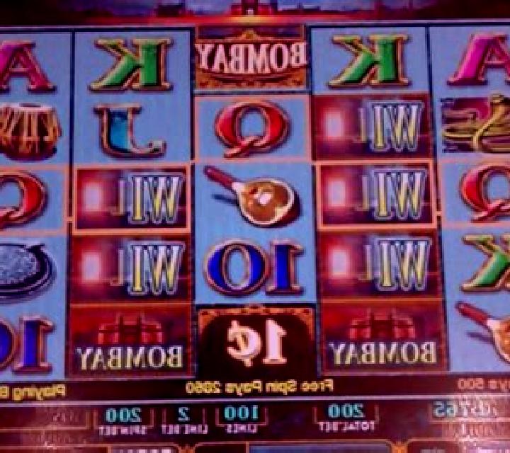 Bombay slot machine