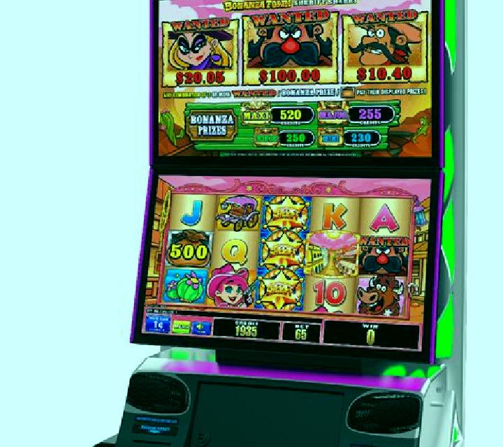 Bonanza Town Sheriff Sherry slot machine