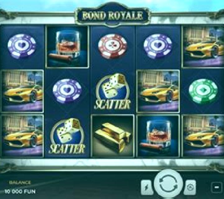 Bond Royale slot game