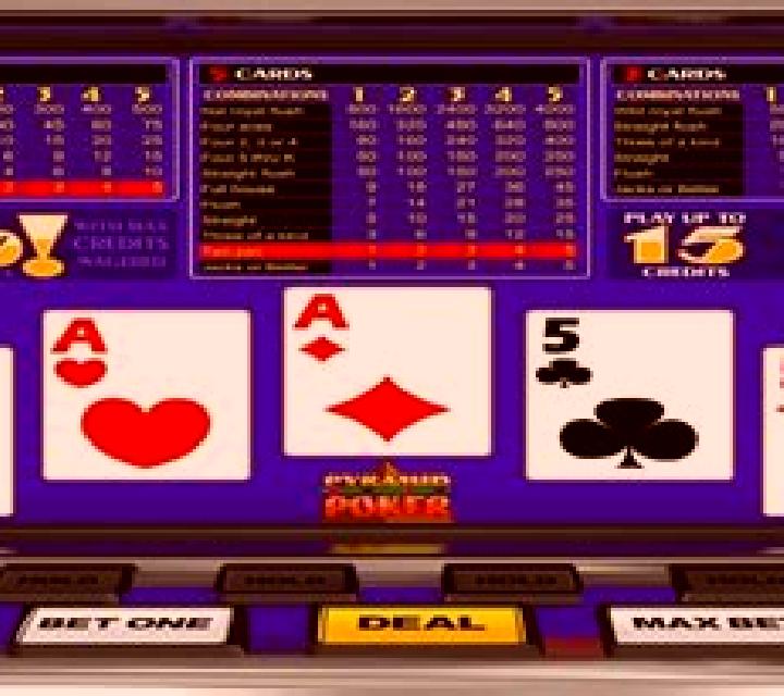 Bonus Poker (Betsoft) slot